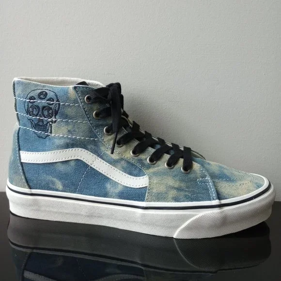 Vans | Shoes | Vans Mens Sk8hi Tapered Denim Embroidery  display picture 1